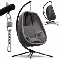 Scaun suspendat Alvie gri 190x140x110cm