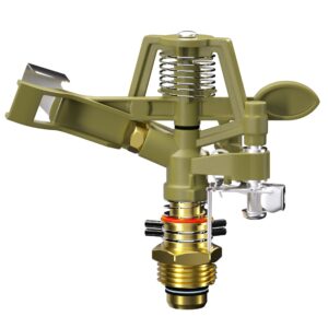 Aspersor de gazon cu impuls 29x11x6cm 530m²