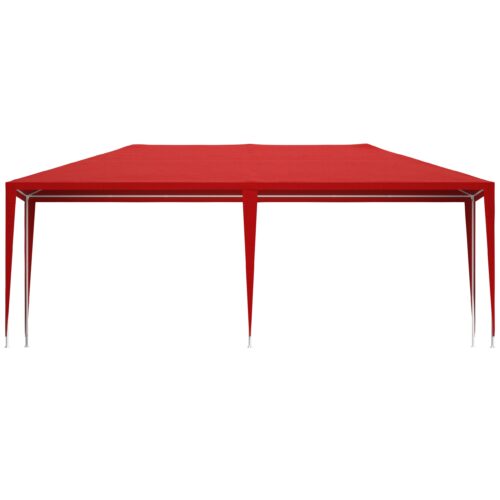 Tendă de protecție Rimini Roșu 3x6m cu protecție UV 50+