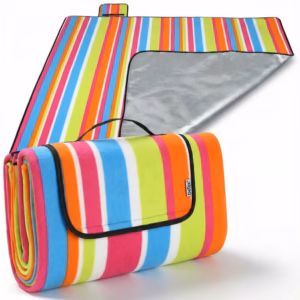 Pătură de picnic colorată 1,95x1,5m