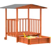 Nisip Merle cu protecție UV 50+ și verandă de joacă acoperită