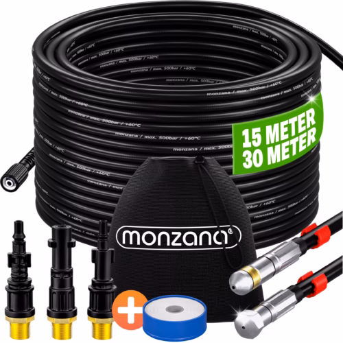 01_109611_on_fs-m_amz_high_de Set premium de curățare a țevilor, 5 piese, negru, 30 m
