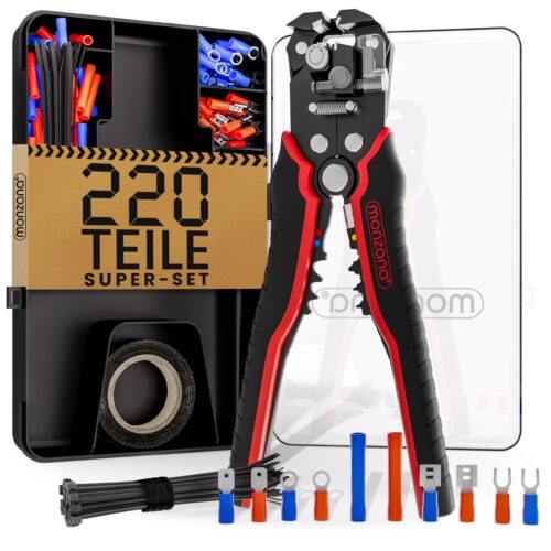 Set de dezizolator de sârmă, 220 de bucăți