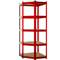 Rafturi rezistente, roșii, 180x70x40cm, galvanizate, 875kg