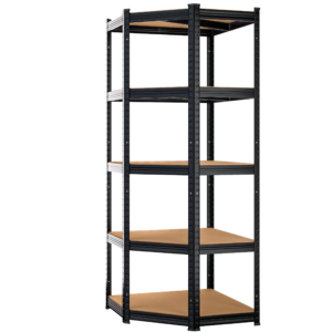 Rafturi rezistente, negre, 180x70x40cm, galvanizate, 875kg