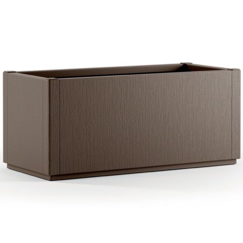 01_109895_on_fs_web_high_de.jpg Ghiveci Ethica, din plastic maro, 80x36x36cm