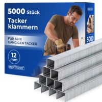 Capse 5000 bucăți L= 12 mm, l= 5,8 mm
