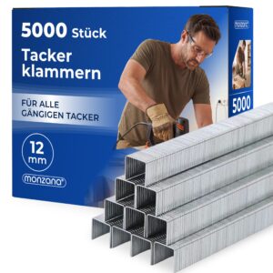 Capse 5000 bucăți L= 12 mm, l= 5,8 mm
