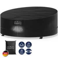 Husă pentru insulă solară, antracit, Ø190x90/50cm, coloană de apă 9100mm