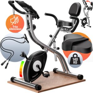 Bicicletă de fitness pliabilă Eagle 3 cu senzori de puls