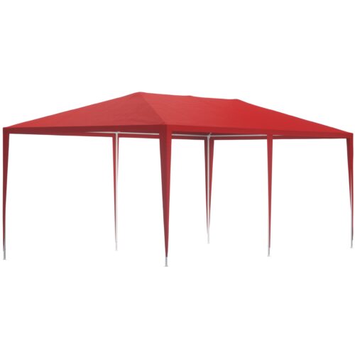 Tendă de protecție Rimini Roșu 3x6m cu protecție UV 50+
