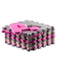 Covoraș puzzle, 86 de piese, roz