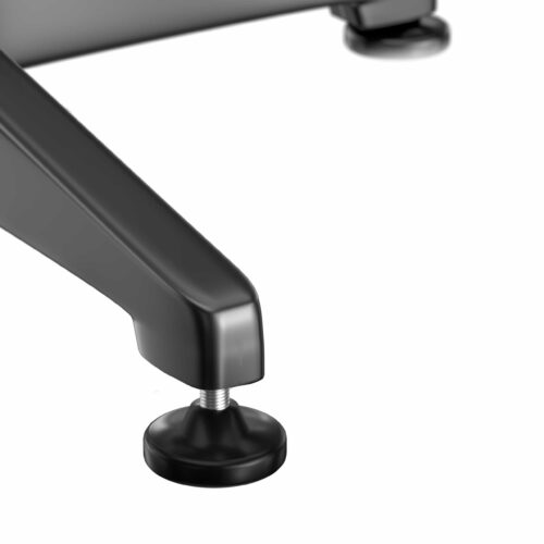 Masă verticală Ø60cm reglabilă înălțime 70/115cm pliabilă aluminiu negru