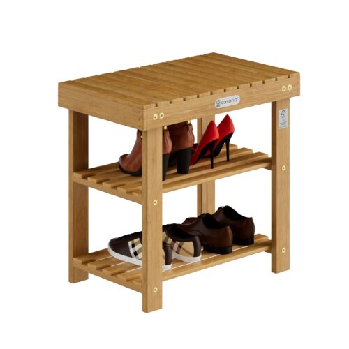 03_106543_on_fs_b2b_high.jpg Suport pantofi 2 în 1, lemn de salcâm, certificat FSC®, 50x33x46cm
