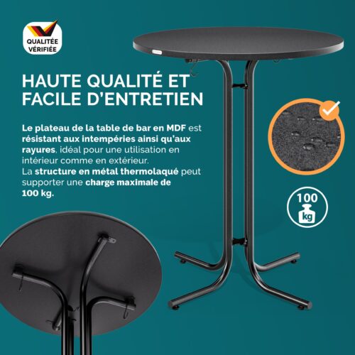 03_109656_on_amb_amz_high_fr.jpg Masă pliabilă gri Ø80x110cm, pentru exterior, reglabilă pe înălțime până la 100kg