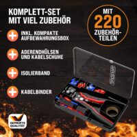 Set de dezizolator de sârmă, 220 de bucăți