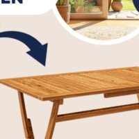Set de scaune de grădină Sydney, 5 piese, lemn de salcâm, certificat FSC®