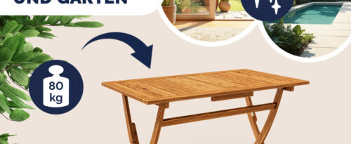 Set de scaune de grădină Sydney, 5 piese, lemn de salcâm, certificat FSC®