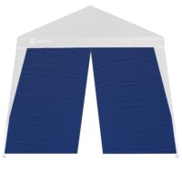 Panou lateral pentru pavilion pliabil Capri, set de 2, albastru, 3x3m
