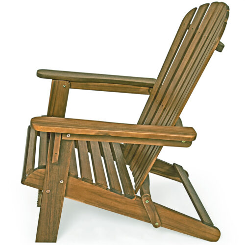 Șezlong Adirondack, lemn de salcâm, pliabil