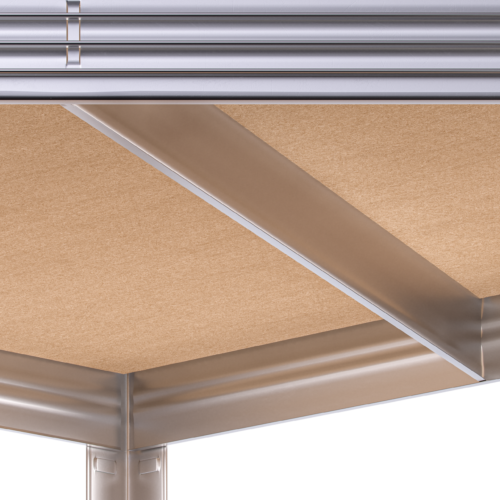 Rafturi galvanizate pentru sarcini grele 180x70x40cm 875kg