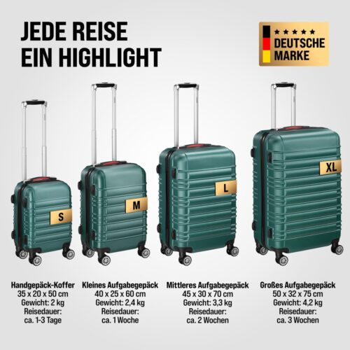 04_109976_on_dts_amz_high_de.jpg Set de valize rigide, 4 piese, cu accesorii, roți 360°, ABS verde