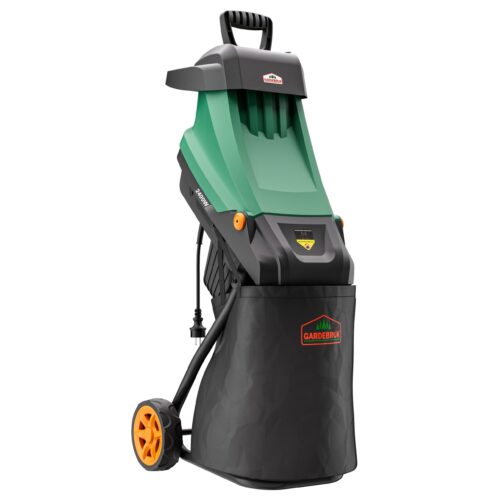 Tocător de 2400 W cu 2 saci de colectare, fiecare de 50 L