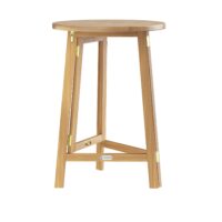 Masă de bar pliabilă din lemn de salcâm, Ø80cm H110cm, rezistentă la intemperii și stabilă