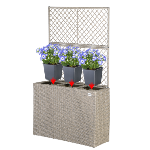 05_108067_on_fs_b2b_high.png Cutie de flori din poliratan cu spalier, crem