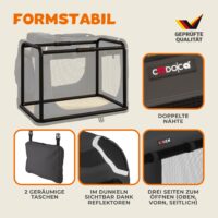 05_109435_on_amb_amz_high_de.jpg Geanta pliabilă pentru câini M 60x42x44cm Antracit