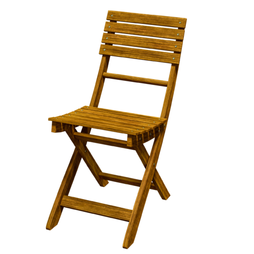 Set de scaune de grădină din 3 piese, lemn de salcâm, certificat FSC®, pliabil
