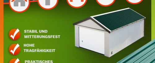 Tablă trapezoidală, set de 12, verde, 129x46cm, perforată