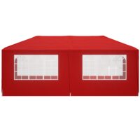 Tendă de protecție Rimini Roșu 3x6m cu protecție UV 50+