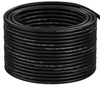 Set premium de curățare a țevilor, 5 piese, negru, 15 m