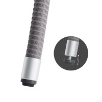 Masă rotundă gri din poliratan, Ø60cm