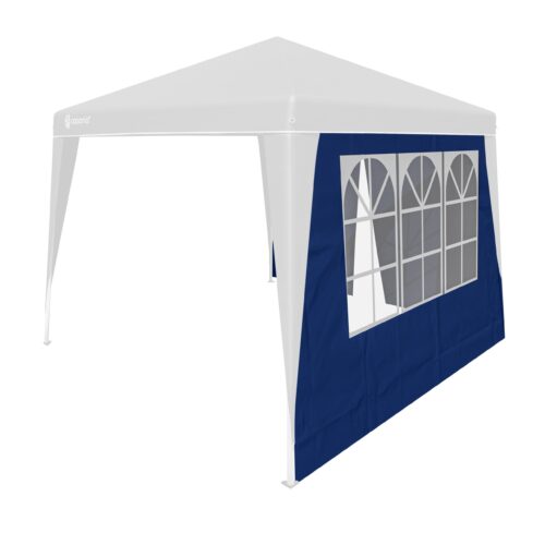 Panou lateral pentru pavilion pliabil Capri, set de 2, albastru, 3x3m