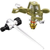 Aspersor de gazon cu impuls 29x11x6cm 530m²