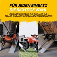 Rampă de încărcare set 2 piese 400 kg