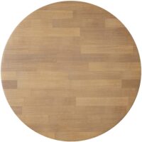 Masă de bar pliabilă din lemn de salcâm, Ø80cm H110cm, rezistentă la intemperii și stabilă