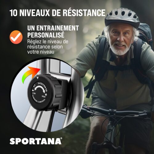 Bicicletă de fitness Eagle2 71x44x110cm pliabilă
