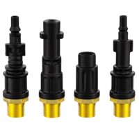 Set premium de curățare a țevilor, 5 piese, negru, 15 m