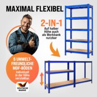07_109719_on_dts_amz_high_de.jpg Rafturi rezistente, set de 2, albastre, 180x90x40cm, 875kg