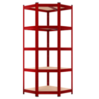 Rafturi rezistente, roșii, 180x70x40cm, galvanizate, 875kg