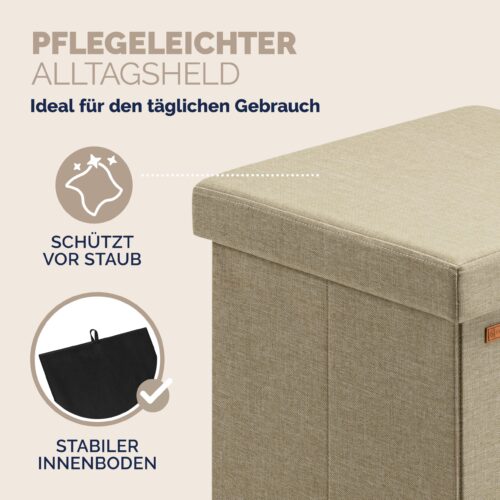 07_109838_on_fs-m_amz_high_de.jpg Scaun pliant bej, 38x38x38cm