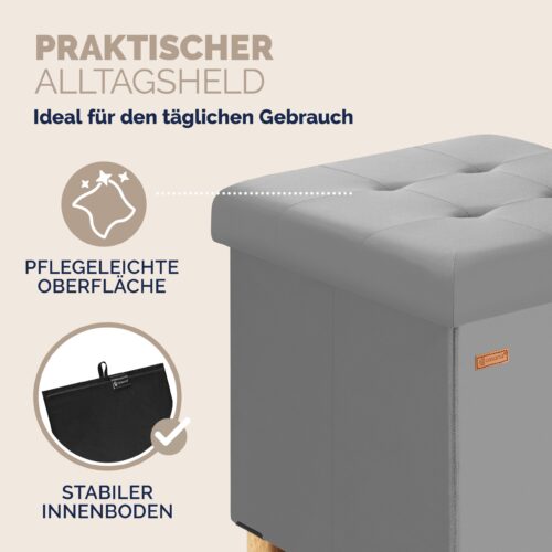 07_109924_on_fs-m_de.jpg Taburet pliabil din catifea gri, 42x38x38cm