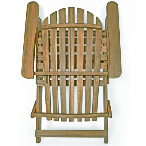 Șezlong Adirondack, lemn de salcâm, pliabil