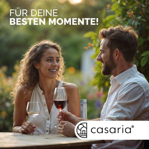 Scaun de grădină Monza, set de 4, gri, suprapunabil