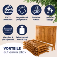 08_992819_on_dts_amz_high_de Set mobilier grădină din lemn acacia Sydney Komfort, 5 piese, pliabil – masă + 4 scaune