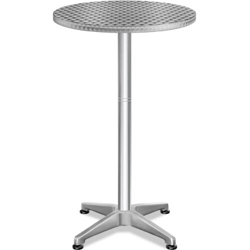 09_104206_on_fs_b2b_high.jpg Masă verticală Ø60cm aluminiu reglabilă pe înălțime argintie