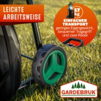Tocător silențios pentru crengi de până la 44 mm, 3100 W, 2 saci de colectare de 60 l, 17 kg